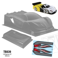 Team C 1:8 Genius GT Body Shell (325mm)